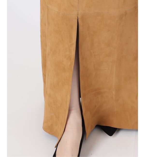 IENA LA BOUCLE「IENA LA BOUCLE ゴートスエードタイトスカート」|スカート|