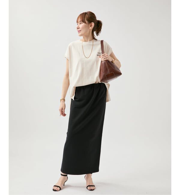 VERMEIL par iena「upper hights アッパーハイツ BIG ノースリーブTシャツ 262CW0102」|Tシャツ・カットソー|