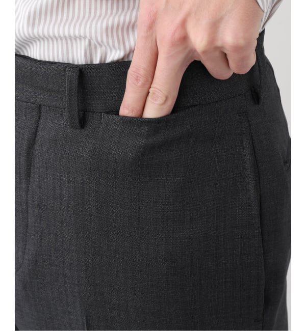 EDIFICE「D.OLIVER 3ボタン メランジ ストライプ」|スーツ|