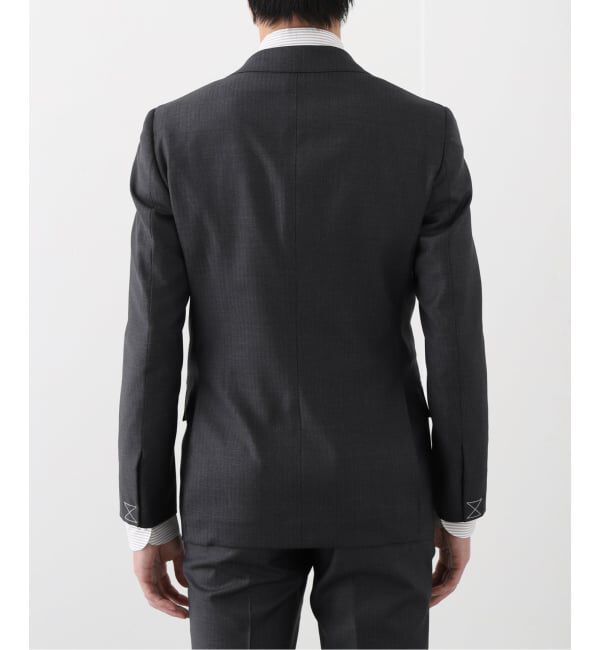 EDIFICE「D.OLIVER 3ボタン メランジ ストライプ」|スーツ|