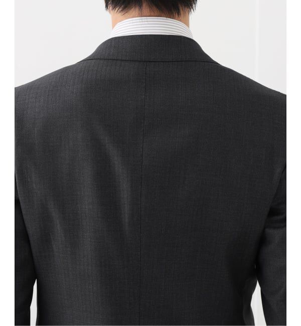 EDIFICE「D.OLIVER 3ボタン メランジ ストライプ」|スーツ|