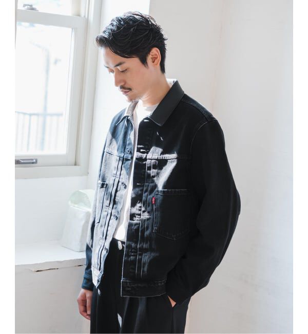 EDIFICE「《再予約》Levi&rsquo;s(リーバイス) 別注 2nd Type トラッカー ジャケット」|デニムジャケット|