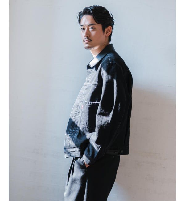 EDIFICE「《再予約》Levi&rsquo;s(リーバイス) 別注 2nd Type トラッカー ジャケット」|デニムジャケット|