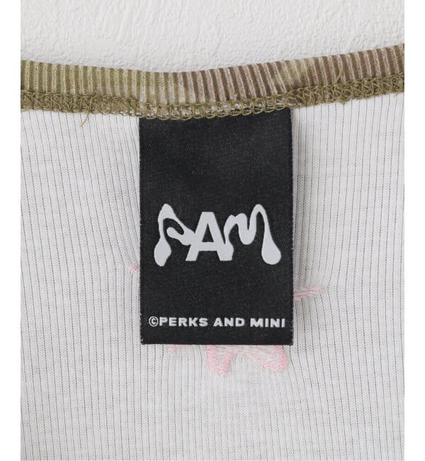 PULP「P.A.M. / パークスアンドミニ GARDEN VARIETY CAMO TANK TOP」|タンクトップ|