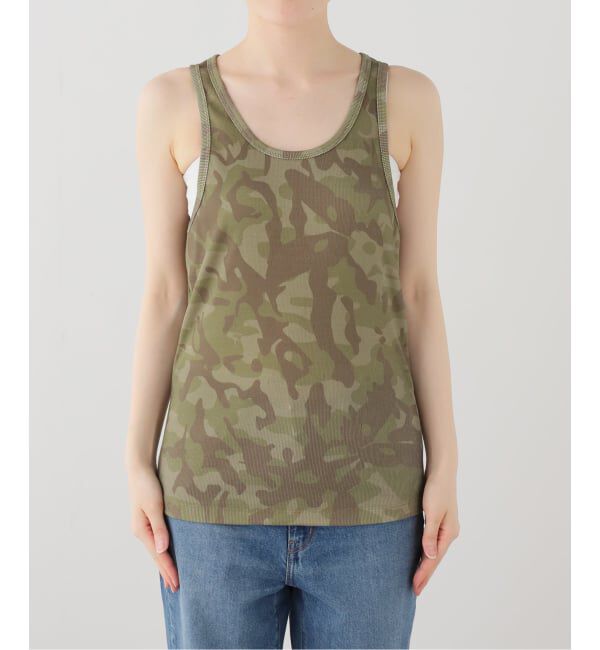 PULP「P.A.M. / パークスアンドミニ GARDEN VARIETY CAMO TANK TOP」|タンクトップ|