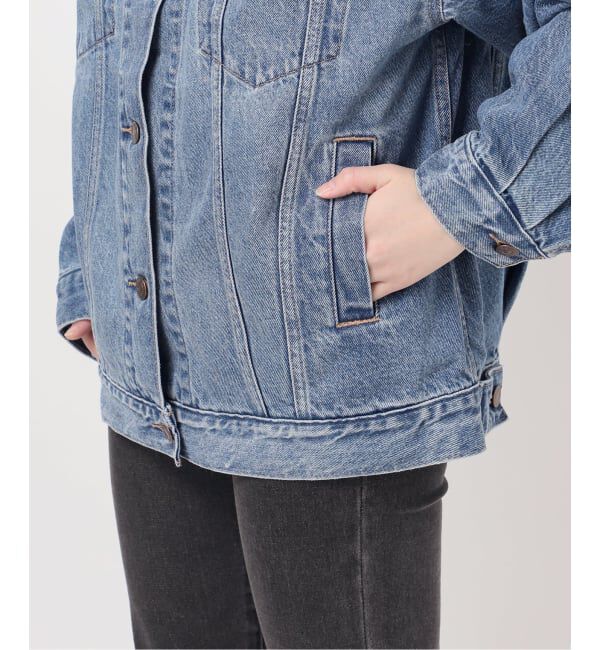 JOURNAL STANDARD relume「別注【LEVI&rsquo;S】COLLARLESS XL TRUCKER：デニムジャケット」|デニムジャケット|