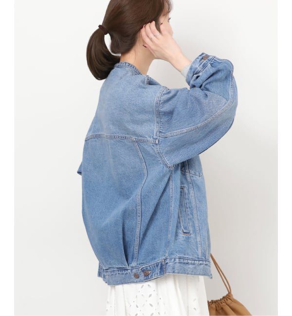 JOURNAL STANDARD relume「別注【LEVI&rsquo;S】COLLARLESS XL TRUCKER：デニムジャケット」|デニムジャケット|