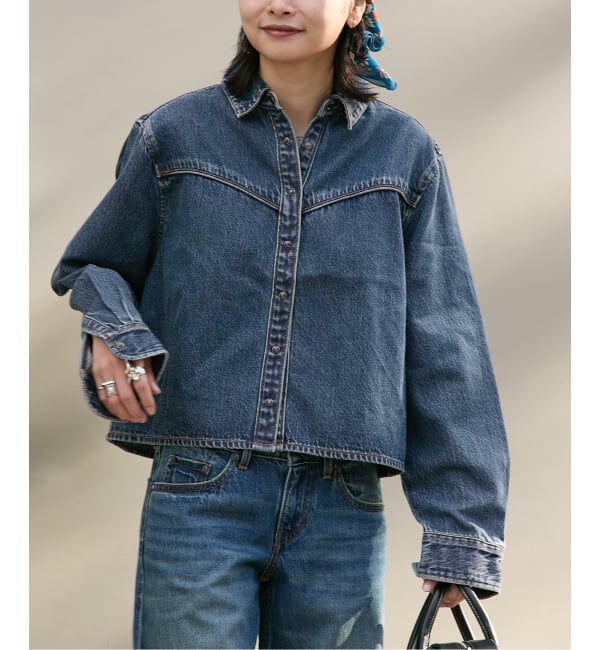 JOURNAL STANDARD「別注【LEVI&rsquo;S(R)/リーバイス(R)】 for JS LOGAN SHACKET」|デニムジャケット|