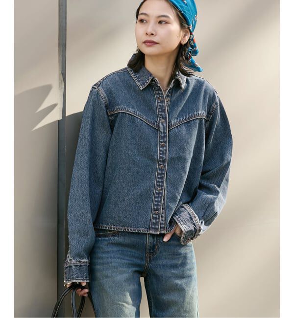 JOURNAL STANDARD「別注【LEVI&rsquo;S(R)/リーバイス(R)】 for JS LOGAN SHACKET」|デニムジャケット|