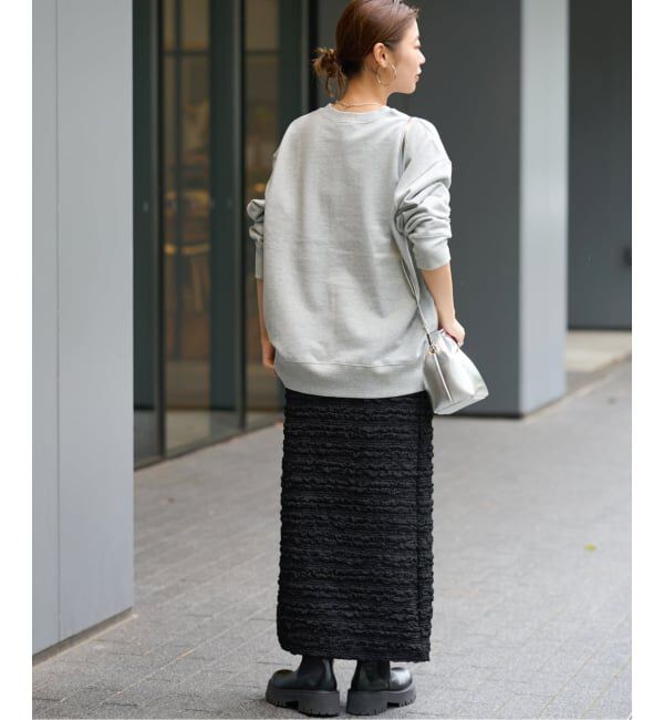 JOURNAL STANDARD relume「《追加》シャーリングジャガードスカート」|スカート|