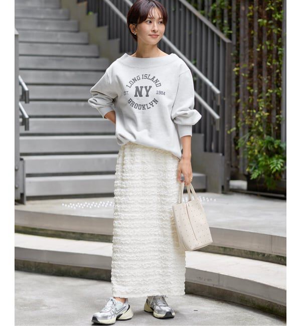 JOURNAL STANDARD relume「《追加》シャーリングジャガードスカート」|スカート|