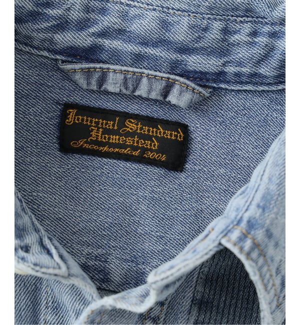 J.S.Homestead「《予約》J.S.Homestead / ワーカーズ パッチワーク 半袖 シャツ」|シャツ・ブラウス|