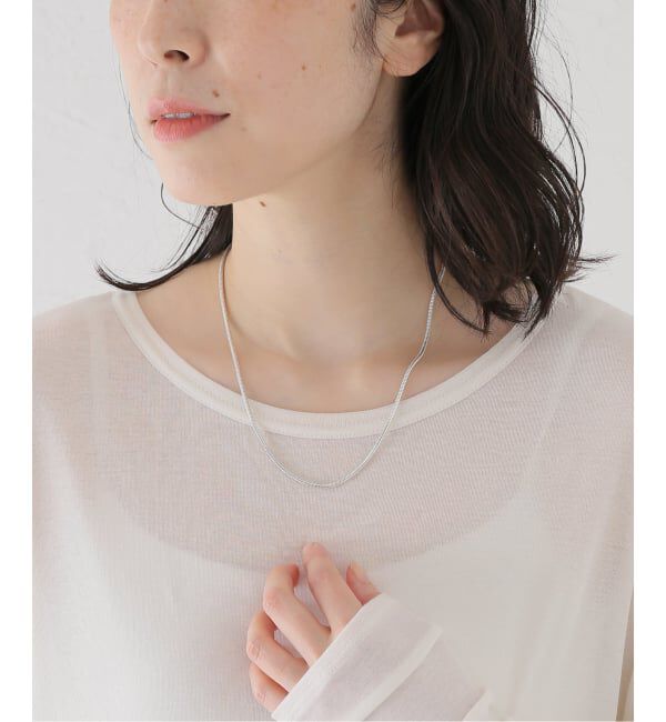 journal standard L'essage「【IRIS47/イリスフォーセブン 】spina long ネックレス IRSV15」|ネックレス|シルバー