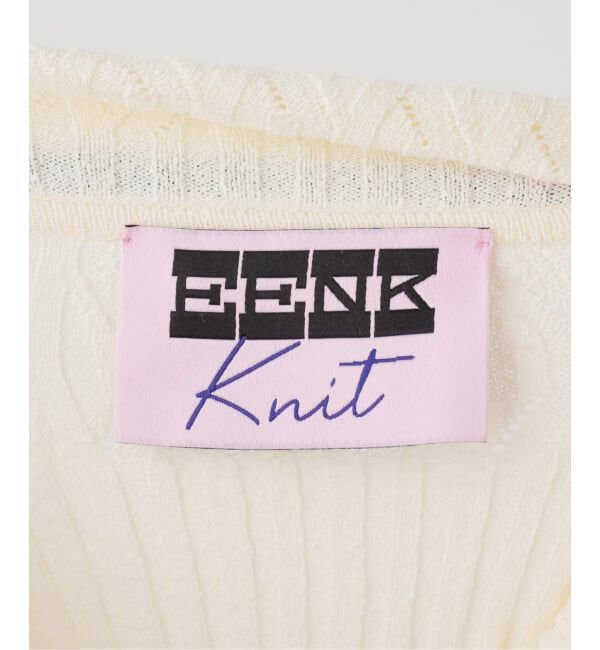 journal standard L'essage「EENK/インク Contrast Button Knit カーディガン」|カーディガン|