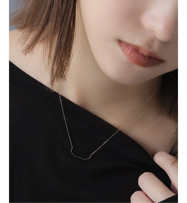 Lilas by Spick&Span「5角モチーフネックレス K10」|ネックレス|