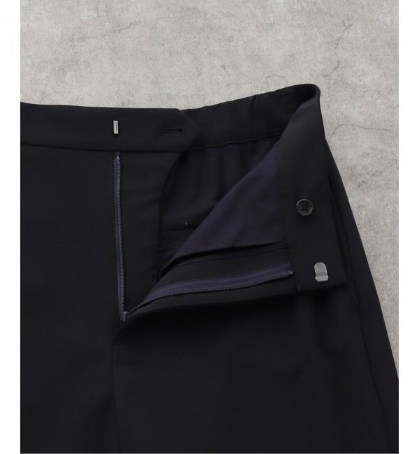 FRAMeWORK「TWポプリンストレートパンツ」|スラックス|