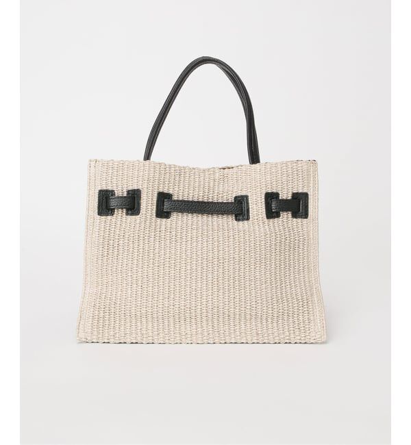 Spick and Span「《別注》VIOLAd'ORO イタリアンラフィアシートトートバッグM*」|トートバッグ|