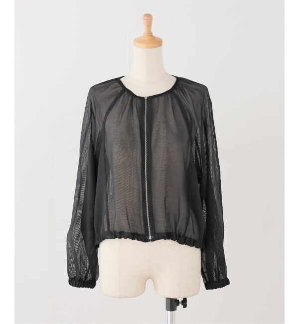 Spick and Span「メッシュギャザーブルゾン」|その他|