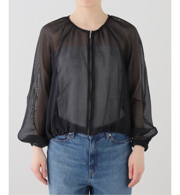 Spick and Span「メッシュギャザーブルゾン」|その他|