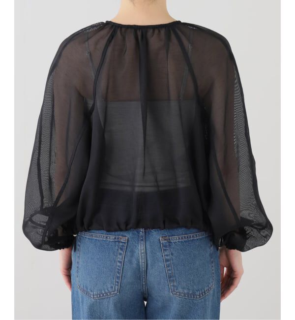 Spick and Span「メッシュギャザーブルゾン」|その他|