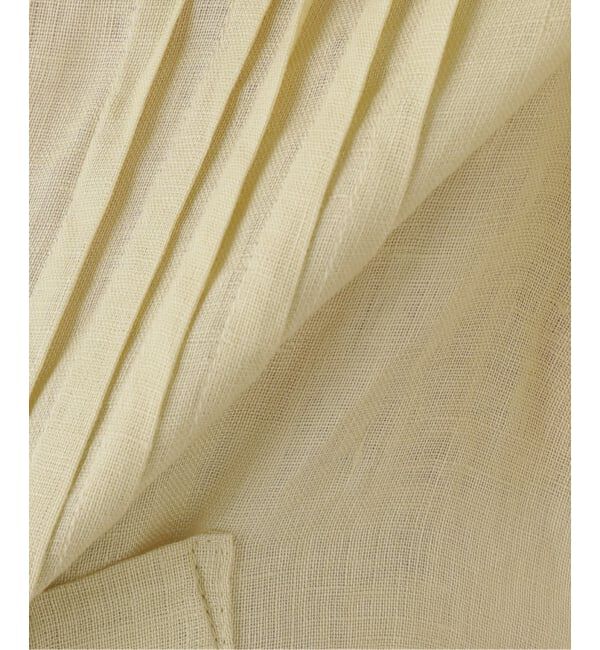  「【洗える】Munich/ミューニック ピンタックリネンシャツ」|シャツ・ブラウス|