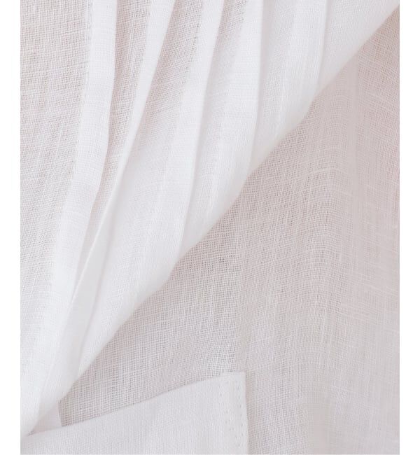  「【洗える】Munich/ミューニック ピンタックリネンシャツ」|シャツ・ブラウス|