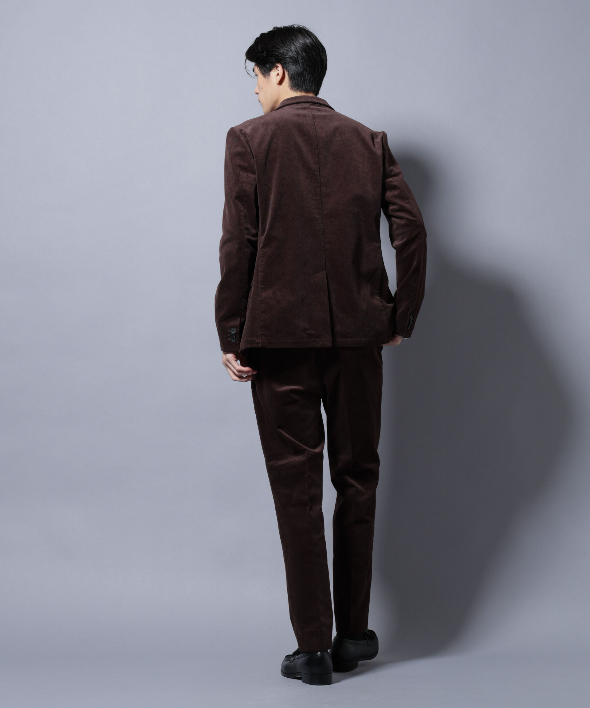 nano･universe「「Damerino」コットンコーデュロイストレッチセットアップ」|スーツ|