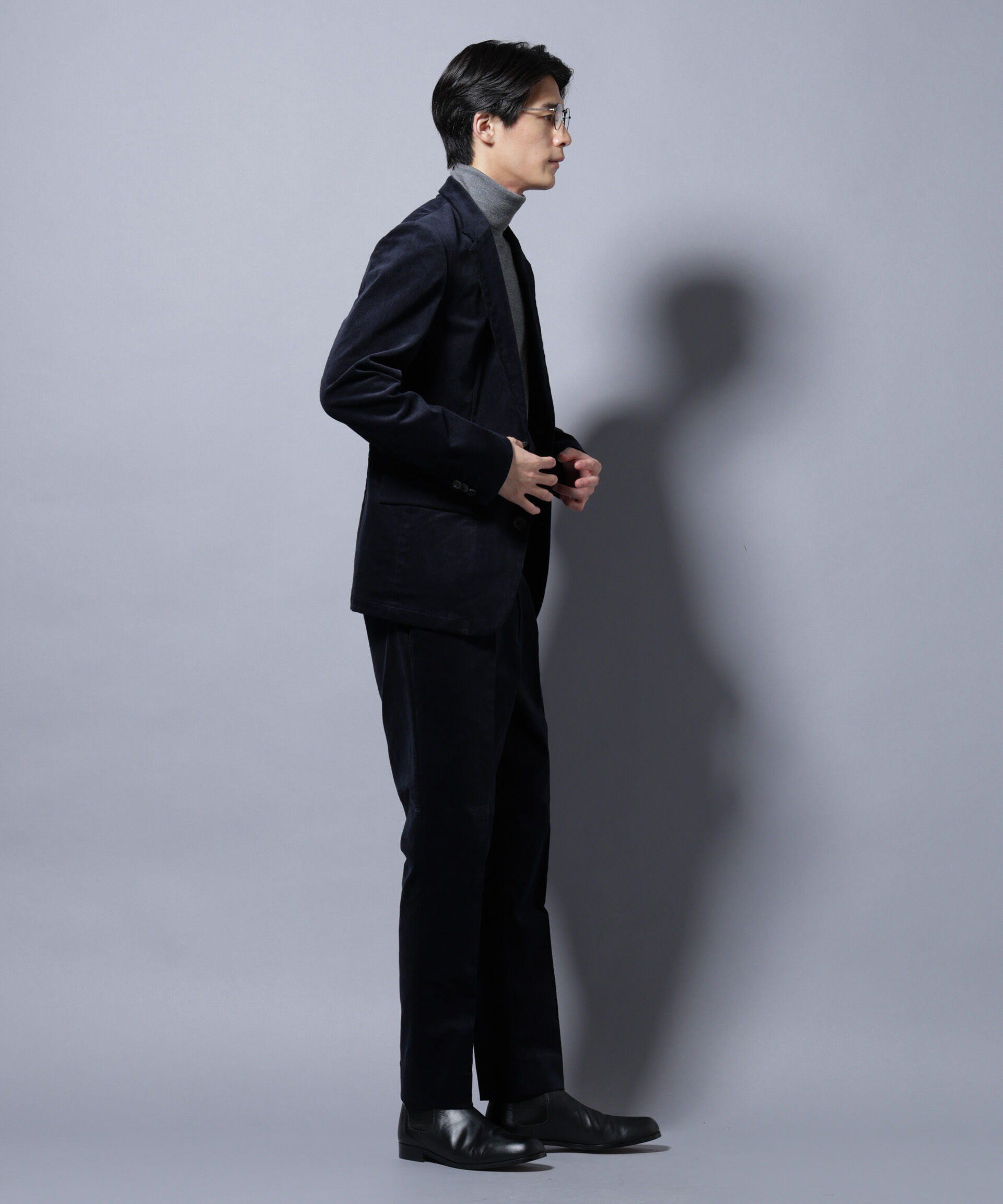 nano･universe「「Damerino」コットンコーデュロイストレッチセットアップ」|スーツ|