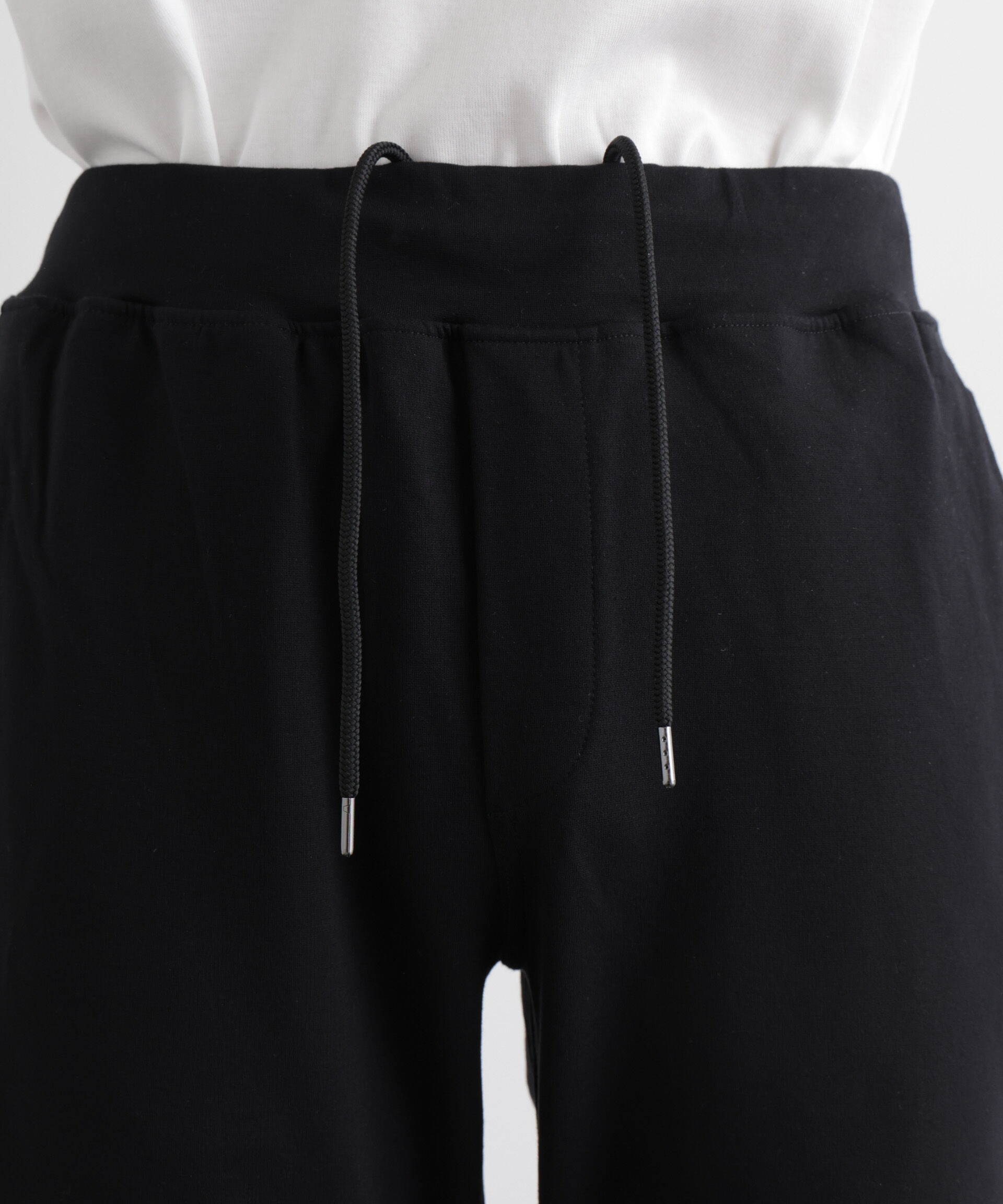 nano･universe「「Meaningful Continuity」coveross(R) レーヨンジャージージョガーパンツ」|チノ|