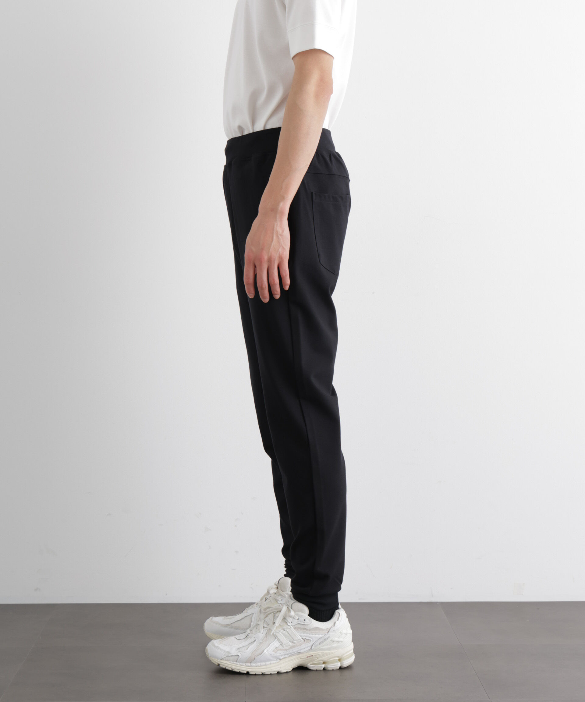 nano･universe「「Meaningful Continuity」coveross(R) レーヨンジャージージョガーパンツ」|チノ|