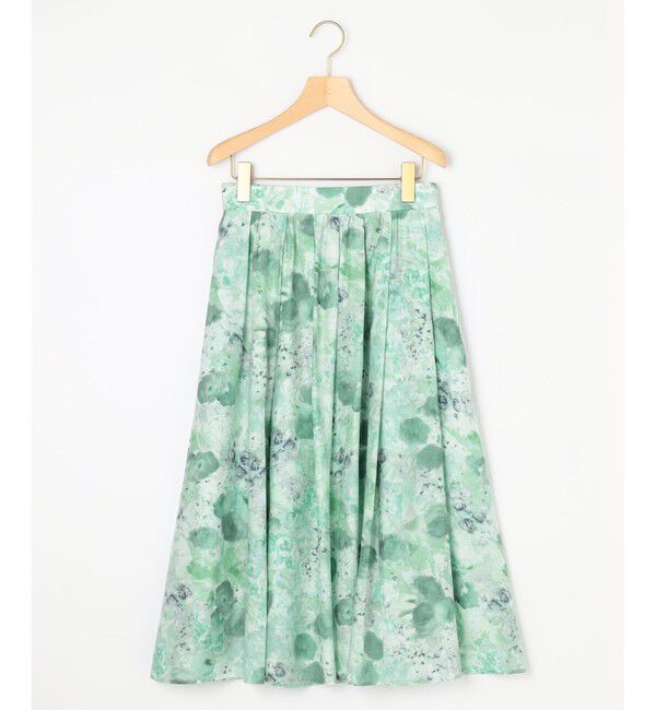 組曲「ピオニーシフォンプリント フレアスカート」|スカート|