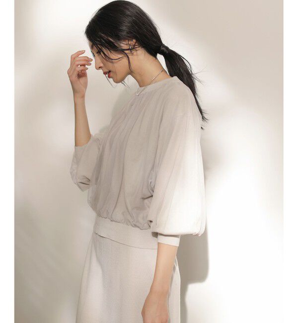 組曲「【WEB限定】チュールニット&times;リバーシブルスカート セット」|スーツ|