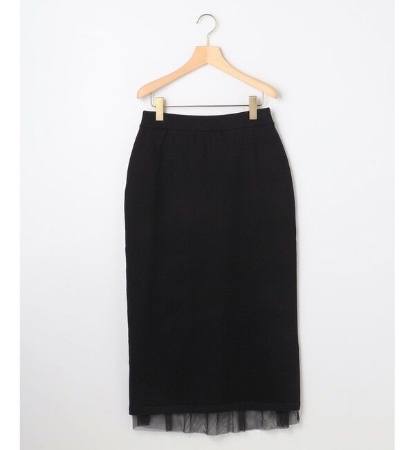 組曲「【WEB限定】チュールニット&times;リバーシブルスカート セット」|スーツ|