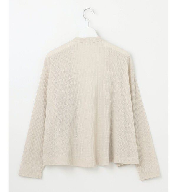 自由区「【アンサンブル対応・洗える】ハンディ カーディガン ショート丈」|カーディガン|