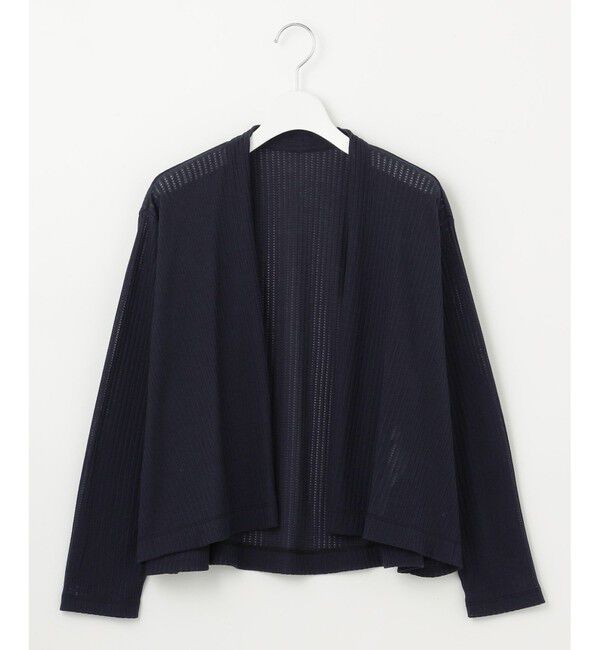 自由区「【アンサンブル対応・洗える】ハンディ カーディガン ショート丈」|カーディガン|