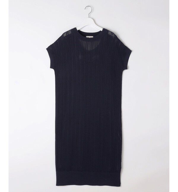 自由区「【ワコールコラボ】【カタログ掲載・洗える】レーシーニット ドレス」|スーツ|