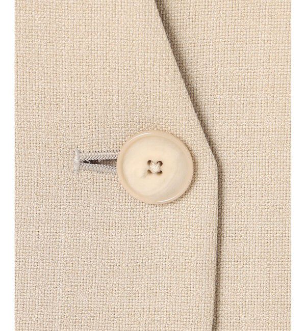 自由区「【カタログ掲載】リラックスバスケットノーカラー ジレ」|ベスト・ジレ|