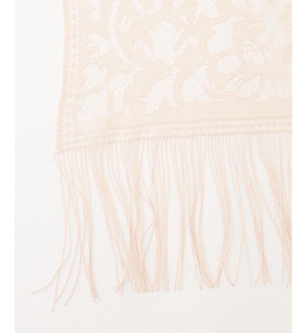 GRACE CONTINENTAL「ピン付レースストール」|ストール|