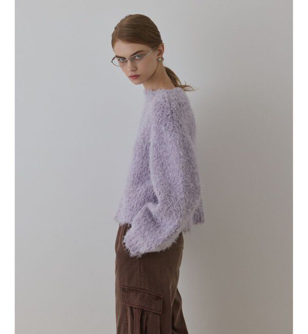 GRACE CONTINENTAL「バルキーフェザーニットトップ」|ニット・セーター|