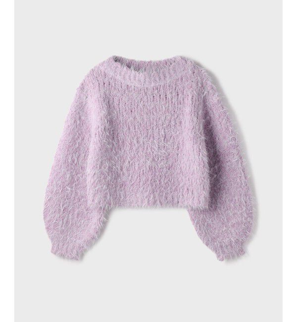 GRACE CONTINENTAL「バルキーフェザーニットトップ」|ニット・セーター|