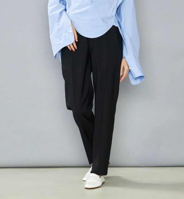 NOLLEY'S「NMPウールトロテーパードパンツ」|チノ|
