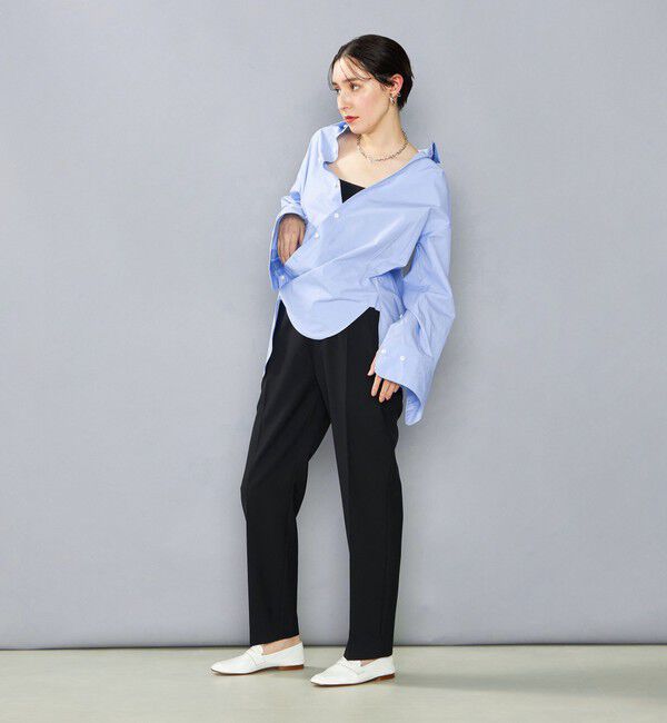 NOLLEY'S「NMPウールトロテーパードパンツ」|チノ|