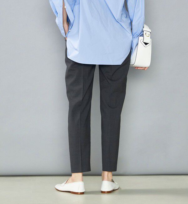 NOLLEY'S「NMPウールトロテーパードパンツ」|チノ|