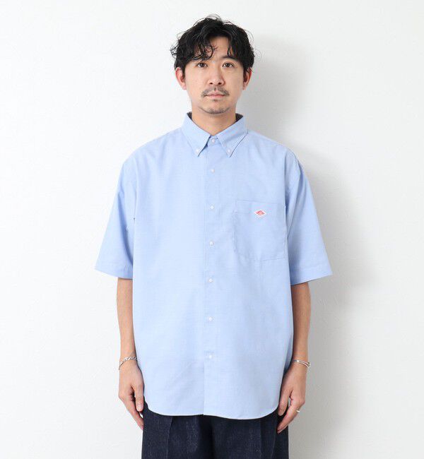 NOLLEY'S goodman「【DANTON/ダントン】DOT BUTTON B.D. SHIRT SS 25SS」|シャツ・ブラウス|