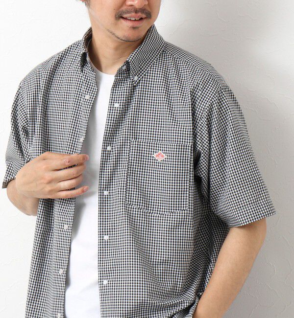 NOLLEY'S goodman「【DANTON/ダントン】DOT BUTTON B.D. SHIRT SS 25SS」|シャツ・ブラウス|