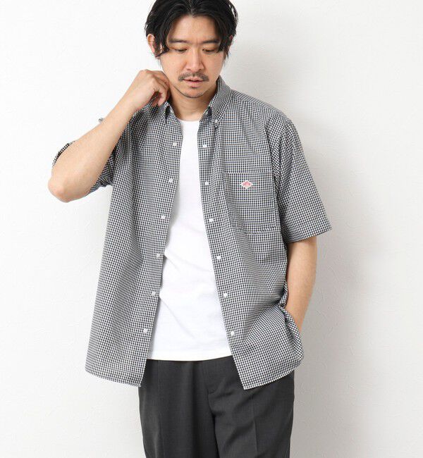 NOLLEY'S goodman「【DANTON/ダントン】DOT BUTTON B.D. SHIRT SS 25SS」|シャツ・ブラウス|