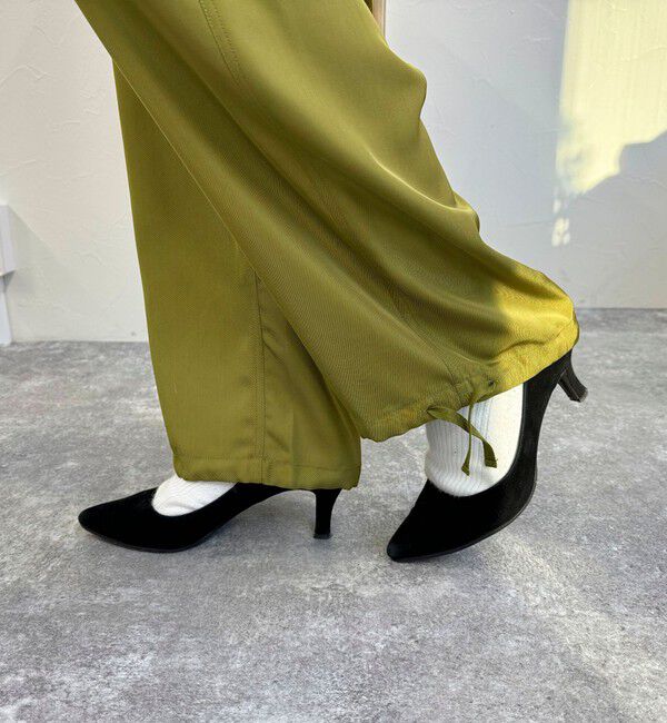 fredy emue「ブライトツイルイージーベイカーパンツ」|カーゴ|