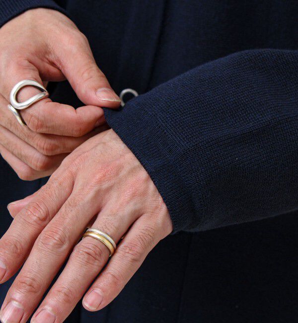 GLOSTER「【品よく羽織れる】COACH KNITカーデ」|カーディガン|