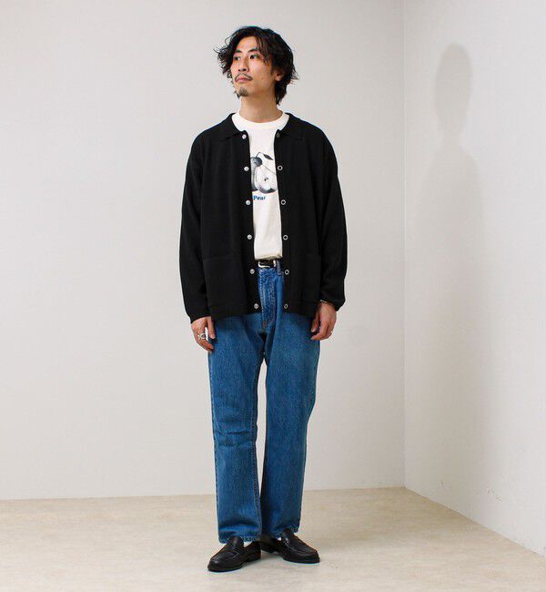 GLOSTER「【品よく羽織れる】COACH KNITカーデ」|カーディガン|