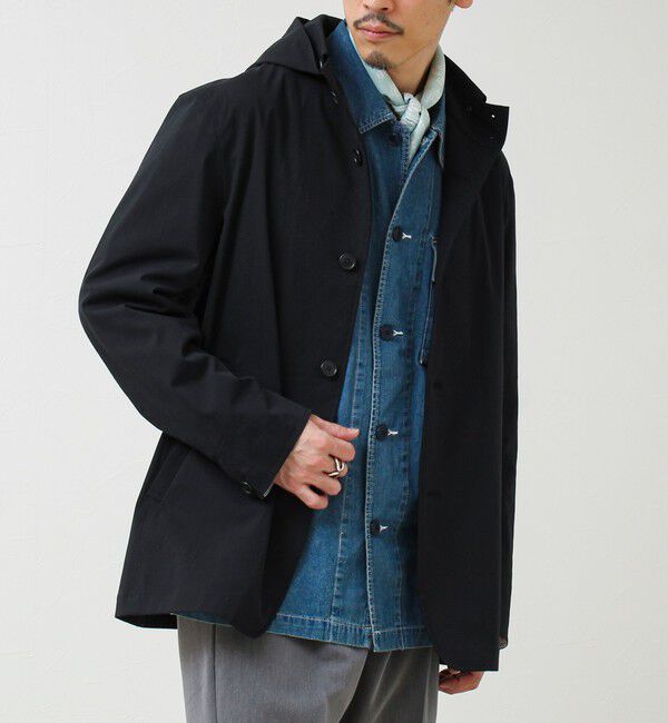 GLOSTER「【GLOSTER名品アウター】スタンドフードブルゾン」|ブルゾン・スタジャン|